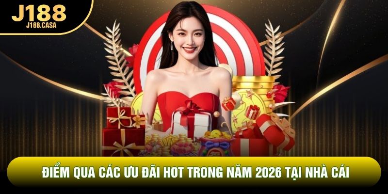 Điểm qua các ưu đãi hot trong năm 2026 tại nhà cái