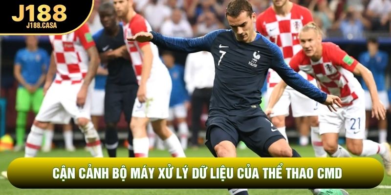 Cận cảnh bộ máy xử lý dữ liệu của thể thao CMD